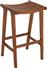 HomeMarkt Bundy Σκαμπό Μπαρ Ξύλινο Καρυδί 45x40x75cm HM6130