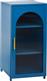 HomeMarkt Caril Επιδαπέδια Βιτρίνα Σαλονιού από Μέταλλο με Τζάμι Μπλε 50x40x102cm HM9569.04