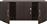 HomeMarkt Carly Πατάρι Τρίφυλλης Ντουλάπας Zebrano 150x55x60cm HM385.01