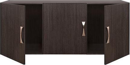 HomeMarkt Carly Πατάρι Τρίφυλλης Ντουλάπας Zebrano 150x55x60cm HM385.01