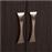 HomeMarkt Carly Πατάρι Τρίφυλλης Ντουλάπας Zebrano 150x55x60cm HM385.01