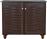HomeMarkt Cassiope Παπουτσοθήκη Wenge 77x34x67.5cm HM2208.01