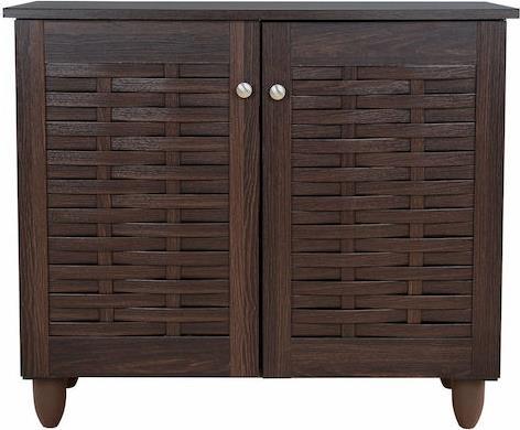 HomeMarkt Cassiope Παπουτσοθήκη Wenge 77x34x67.5cm HM2208.01