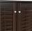HomeMarkt Cassiope Παπουτσοθήκη Wenge 77x34x67.5cm HM2208.01