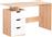 HomeMarkt Colt Γραφείο Ξύλινο Λευκό-Sonama 120x53x75cm HM18291