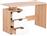 HomeMarkt Colt Γραφείο Ξύλινο Λευκό-Sonama 120x53x75cm HM18291