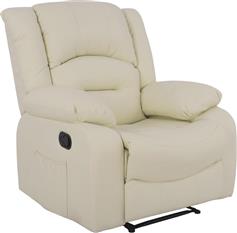 HomeMarkt Comfort Relax PU Εκρού 92x95x98cm HM8317.03