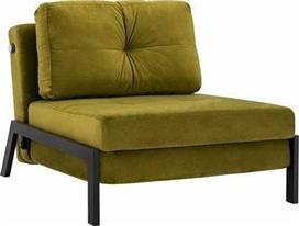 HomeMarkt Constance Κρεβάτι Λαδί Βελουτέ 95x92x66cm HM3078.13