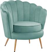 HomeMarkt Coquille HM8493.07 Βελούδο Φυστικί 80x78x85cm