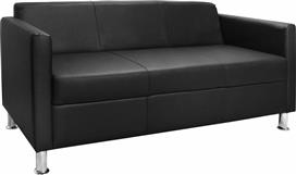 HomeMarkt Cubo Τριθέσιος Μαύρος 173x71x73cm HM3034.02