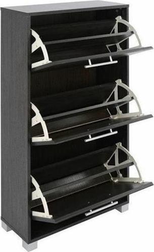 HomeMarkt Davina Ξύλινη Παπουτσοθήκη Zebrano 62x24x110cm HM2221.01