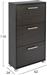 HomeMarkt Davina Ξύλινη Παπουτσοθήκη Zebrano 62x24x110cm HM2221.01