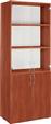 HomeMarkt Devon με Γυάλινες Πόρτες Apple Wood 70x37x182cm HM2458.04