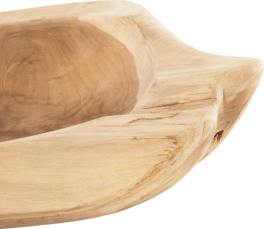 HomeMarkt Διακοσμητικό Μπωλ Ξύλινο HM9795