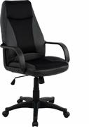 HomeMarkt Καρέκλα Διευθυντική με Μπράτσα Gaming Μαύρη HM1001.01