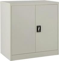 HomeMarkt Δίφυλλη Ντουλάπα Μεταλλική με 1 Ράφι 90x40x90cm HM5960.01