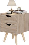 HomeMarkt Dinkl Κομοδίνο Ξύλινο Sonama 29.7x29.7x45cm HM2472.01