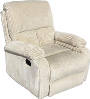 HomeMarkt Dioni Πολυθρόνα Relax Μπεζ Ριγέ 85x90x100cm HM3296.12