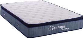 HomeMarkt Dreamtopia Privilege Διπλό Ανατομικό Στρώμα 140x200x29cm με Ανεξάρτητα Ελατήρια & Ανώστρωμα HM660.140