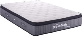 HomeMarkt Dreamtopia Ultimate Διπλό Ανατομικό Στρώμα 140x200x34cm με Ανεξάρτητα Ελατήρια & Ανώστρωμα HM661.140