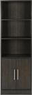 HomeMarkt Ensley Βιβλιοθήκη Zebrano 60x30x180cm HM2027.01