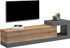 HomeMarkt Essenza Έπιπλο Τηλεόρασης Γκρι Μ150xΠ29.6xΥ38.6cm HM18372.13