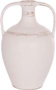 HomeMarkt Feax Διακοσμητικό Βάζο Πήλινο Λευκό 35x35x58cm HM4676.02L