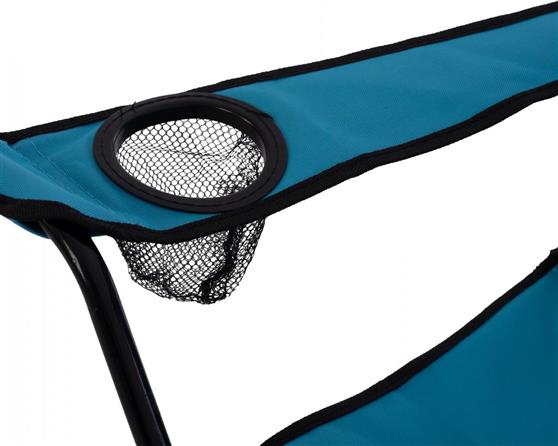 HomeMarkt Fisherman Hm5096 Μπλε Πτυσσόμενη Camping 76x47x80cm