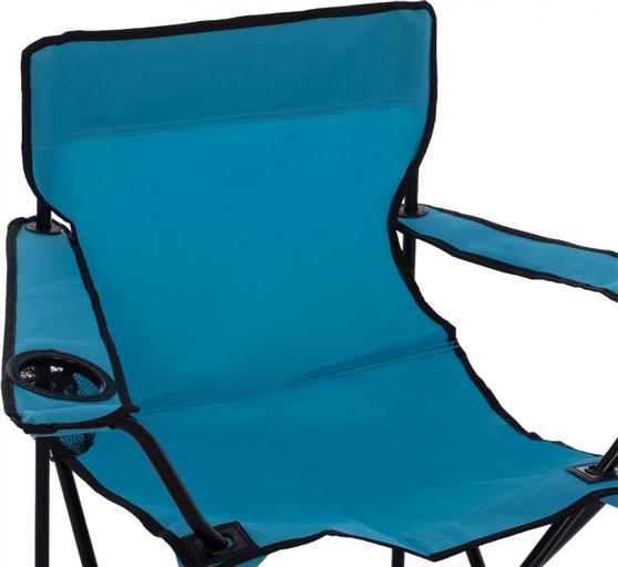 HomeMarkt Fisherman Hm5096 Μπλε Πτυσσόμενη Camping 76x47x80cm