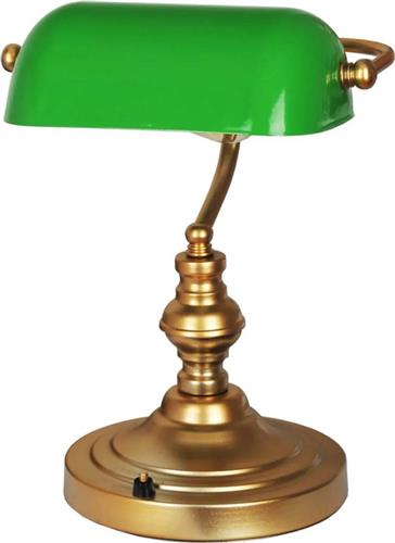 HomeMarkt Φωτιστικό Γραφείου Banker σε Πράσινο Χρώμα ΗΜ7667.01