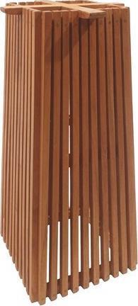 HomeMarkt Frantz Βάση Τραπεζιού από Ξύλο Φυσικό 40x40x90cm HM9858.11