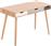HomeMarkt Gae Γραφείο Ξύλινο Sonama-Γκρι-Λευκό-Μπεζ 110x50x76.5cm HM18292