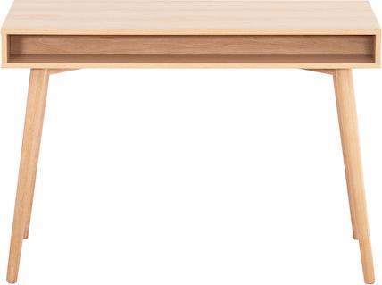 HomeMarkt Gae Γραφείο Ξύλινο Sonama-Γκρι-Λευκό-Μπεζ 110x50x76.5cm HM18292