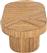 HomeMarkt Gatsby Οβάλ Τραπεζάκι Σαλονιού Rattan Χρώμα Φυσικό Μ110xΠ59xΥ39cm HM9870