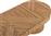 HomeMarkt Gatsby Οβάλ Τραπεζάκι Σαλονιού Rattan Χρώμα Φυσικό Μ110xΠ59xΥ39cm HM9870