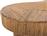 HomeMarkt Gatsby Οβάλ Τραπεζάκι Σαλονιού Rattan Χρώμα Φυσικό Μ110xΠ59xΥ39cm HM9870