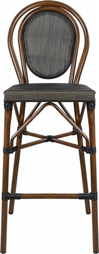 HomeMarkt Gideon HM5059 Αλουμινίου Bamboo Look Καφέ 44x52x115cm