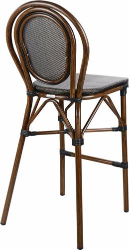 HomeMarkt Gideon HM5059 Αλουμινίου Bamboo Look Καφέ 44x52x115cm