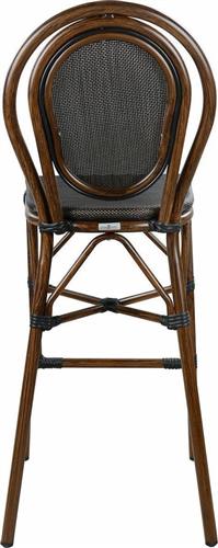 HomeMarkt Gideon HM5059 Αλουμινίου Bamboo Look Καφέ 44x52x115cm