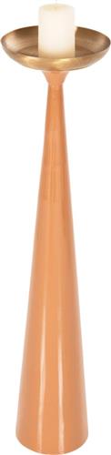 HomeMarkt Guntur Κηροπήγιο Μεταλλικό σε Ροζ Χρώμα 20x20x87.5cm HM4383