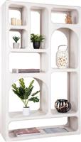 HomeMarkt Handyr Βιβλιοθήκη Ξύλινη Λευκή 100x35x165cm HM9707