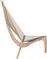 HomeMarkt Harp Πολυθρόνα Φυσικό 85x101.5x128cm HM9861
