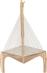 HomeMarkt Harp Πολυθρόνα Φυσικό 85x101.5x128cm HM9861