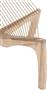 HomeMarkt Harp Πολυθρόνα Φυσικό 85x101.5x128cm HM9861