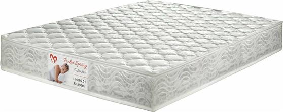 HomeMarkt HM309.02 Pocket Spring 110x190cm Ημίδιπλο Διπλής Όψης