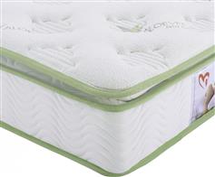 HomeMarkt Aloe Vera Continuous Spring 110x190cm Με Ανώστρωμα Μονής Όψης HM372.12
