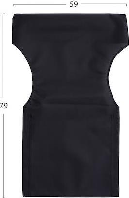 HomeMarkt HM5272.35 Textilene Μαύρο Για Καρέκλα Σκηνοθέτου 59x45x79cm