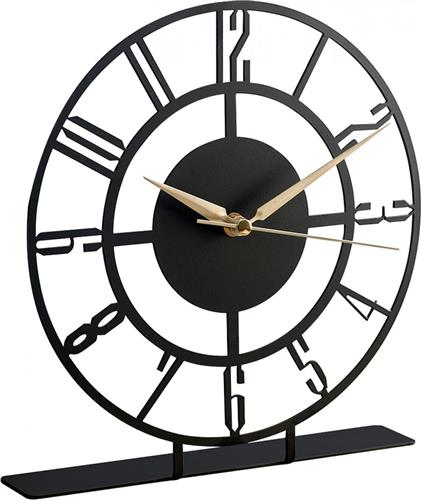 HomeMarkt HM7470 Μεταλλικό Μαύρο Επιτραπέζιο 25x23cm