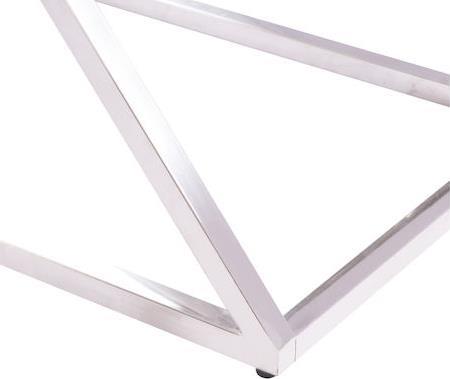 HomeMarkt Holland Μεταλλική με Γυαλί 120x40x78cm HM8622.01