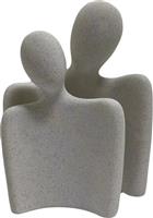 HomeMarkt Humans Σετ Επιτραπέζια Διακοσμητικά από Κεραμικό Υλικό 2τμχ HM4617